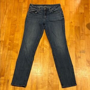 Silver Jeans Women's Straight Leg in Dark Blue